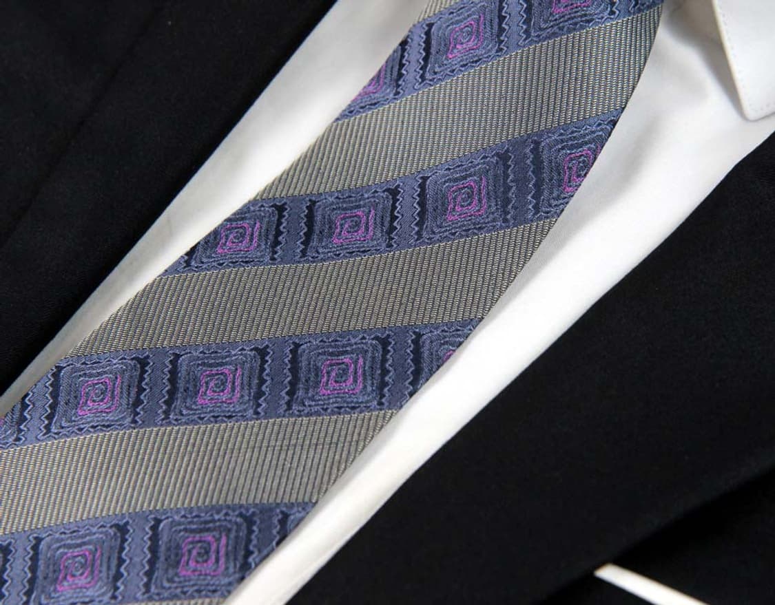 입생로랑 8.4cm A등급 남자 명품 넥타이 상품이미지5