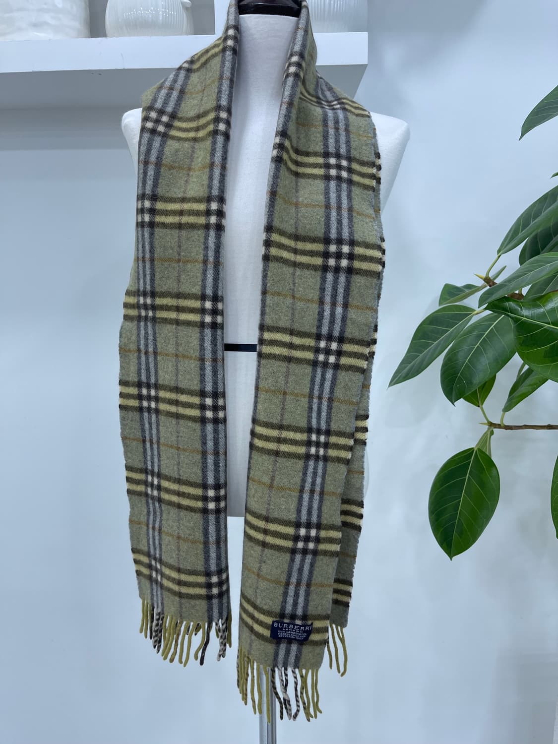 버버리 Lambs wool 목도리 상품이미지2