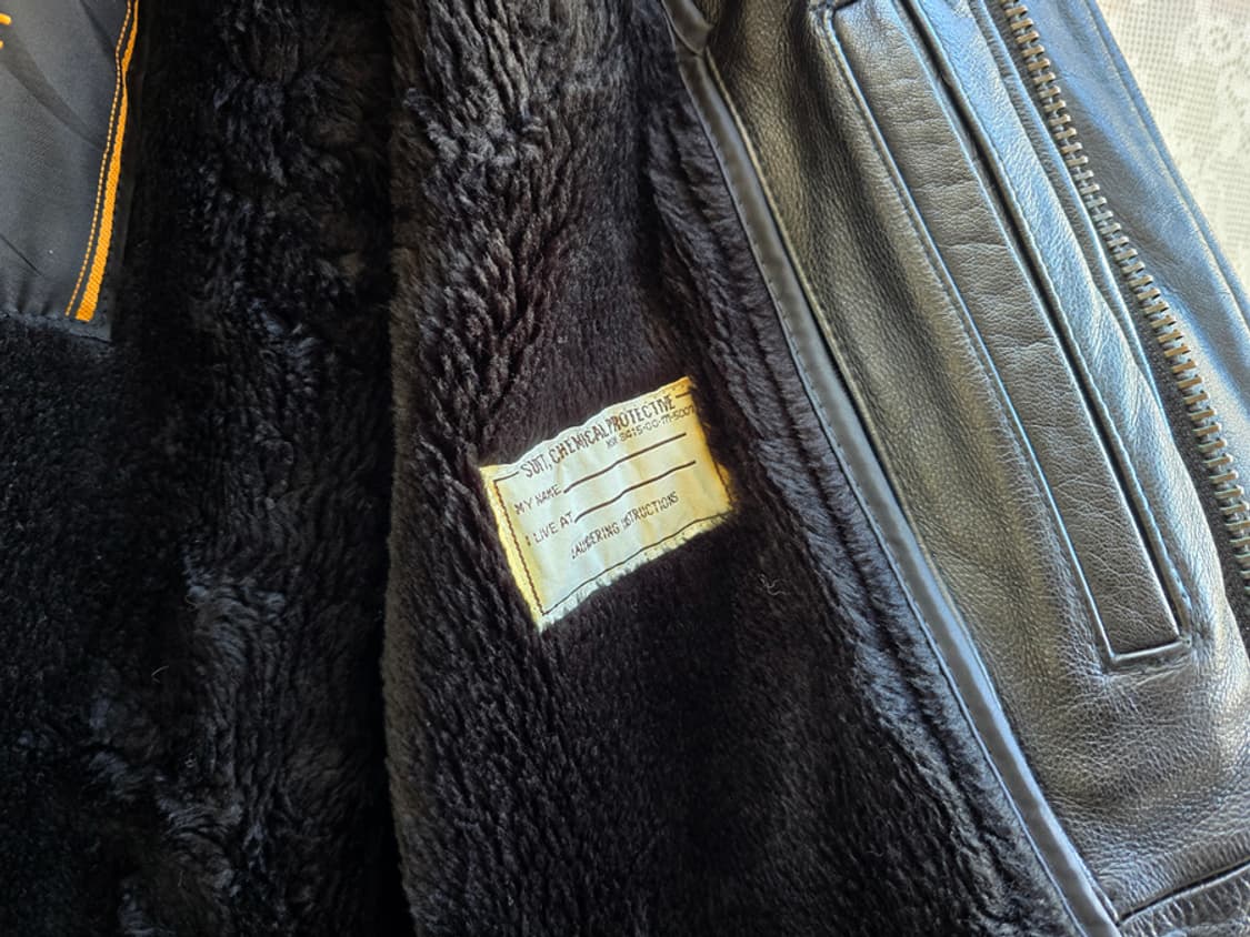 90s 도그파이트 카우레더 카코트 상품이미지8