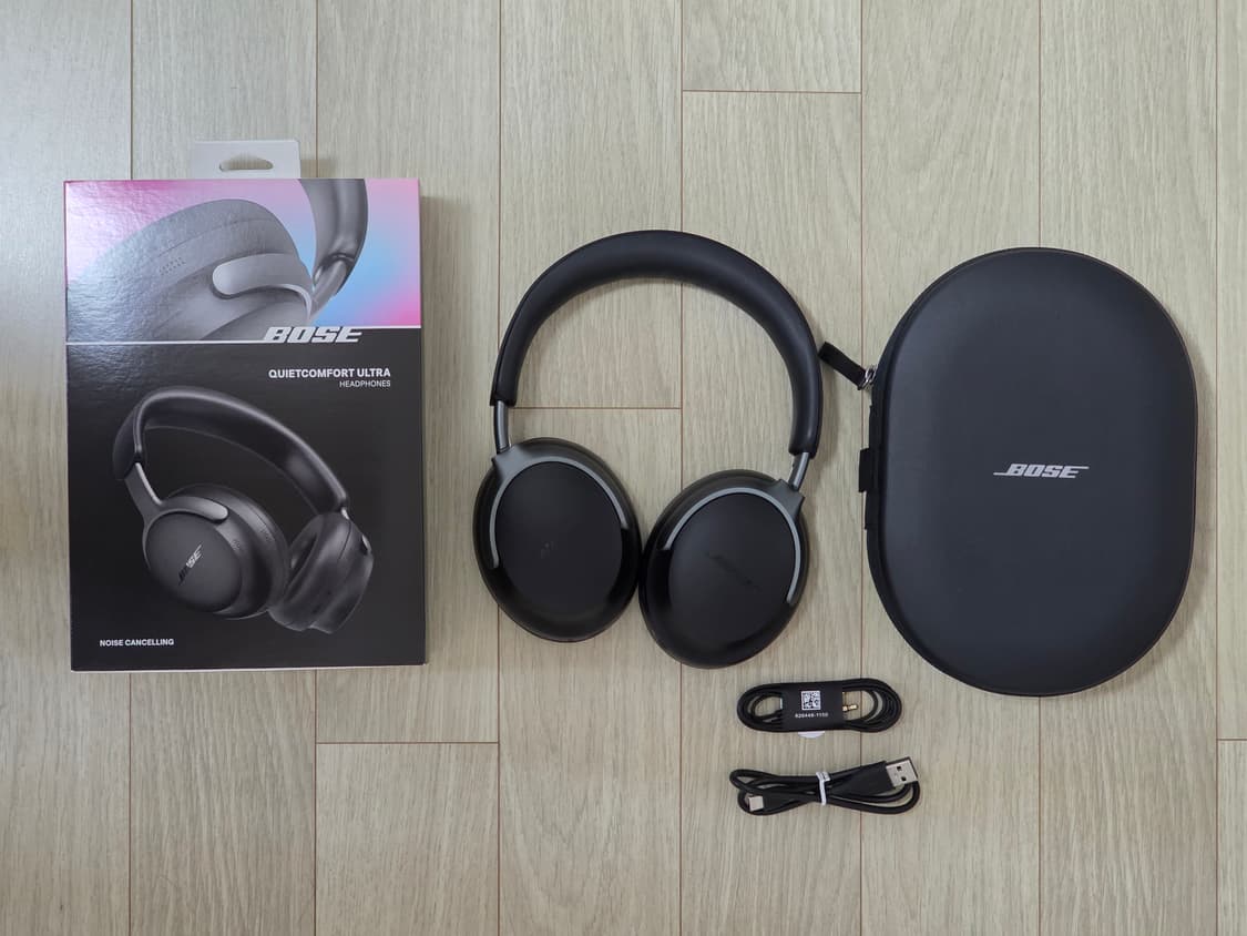 BOSE 보스 QC 울트라 헤드폰 블랙 풀박스 상품이미지1