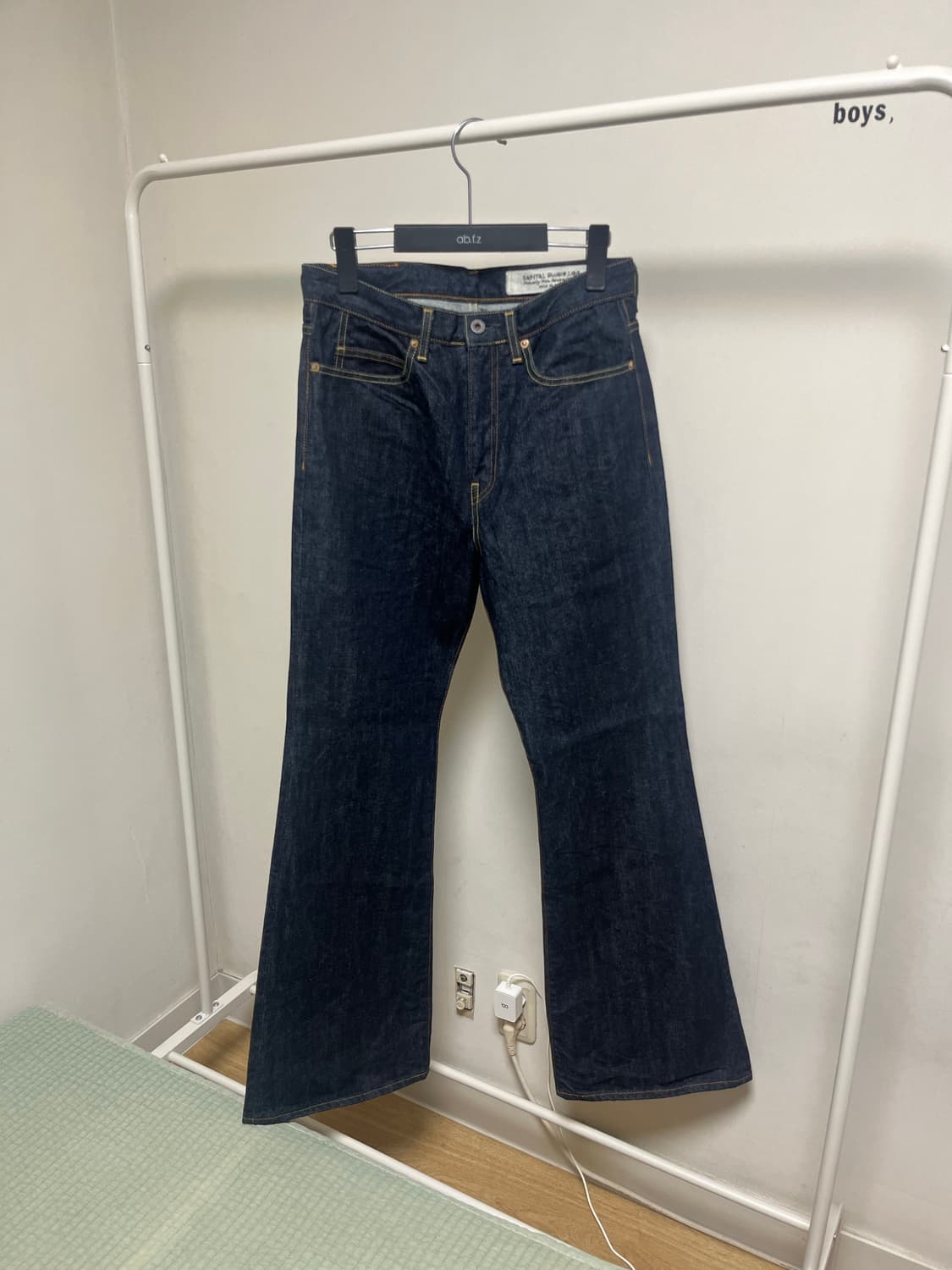 캐피탈 오카벨보 플레어핏 데님 32사이즈 새제품 상품이미지2