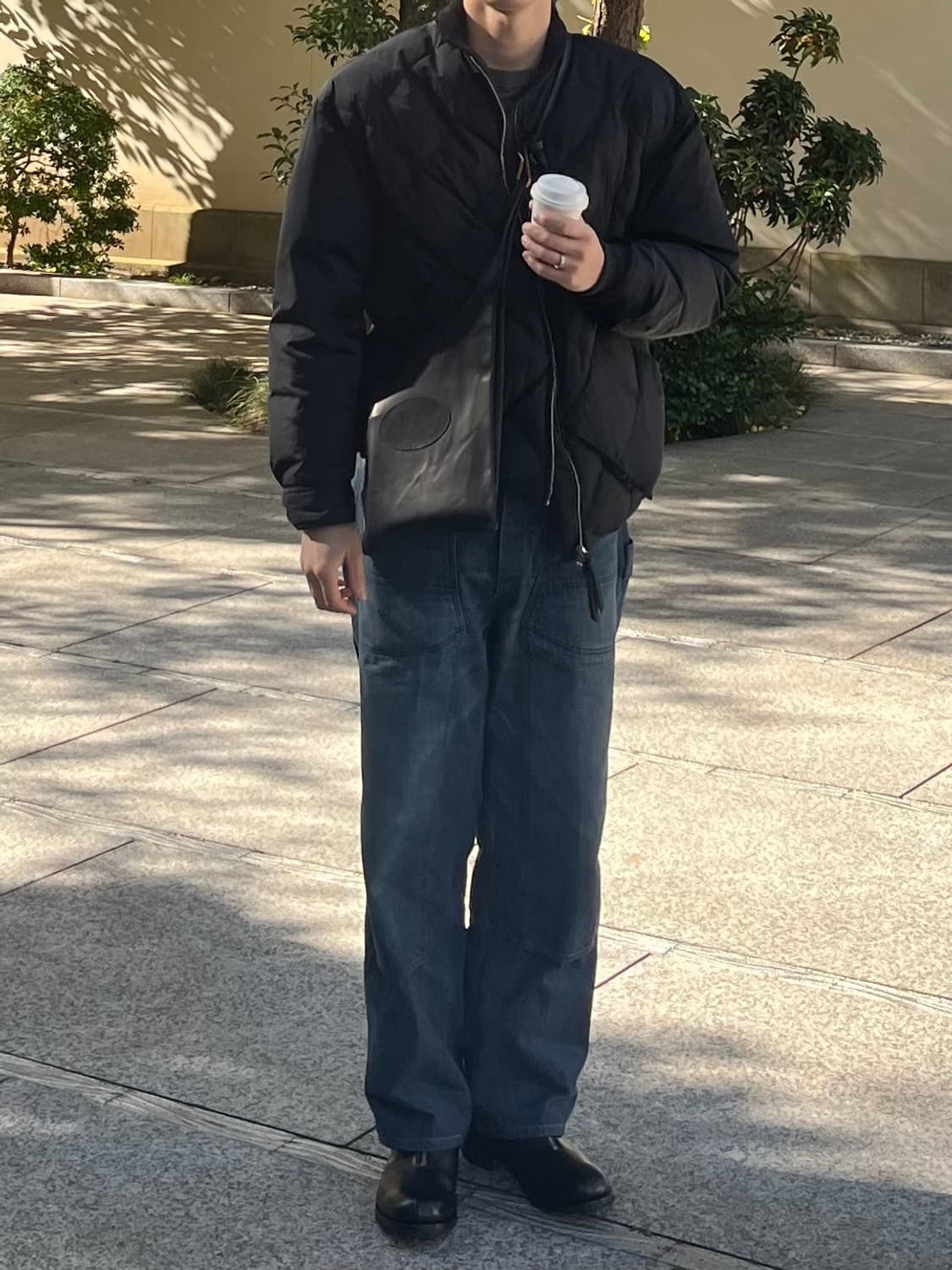 올드조 하이 카운트 실크 푸퍼 자켓 상품이미지9