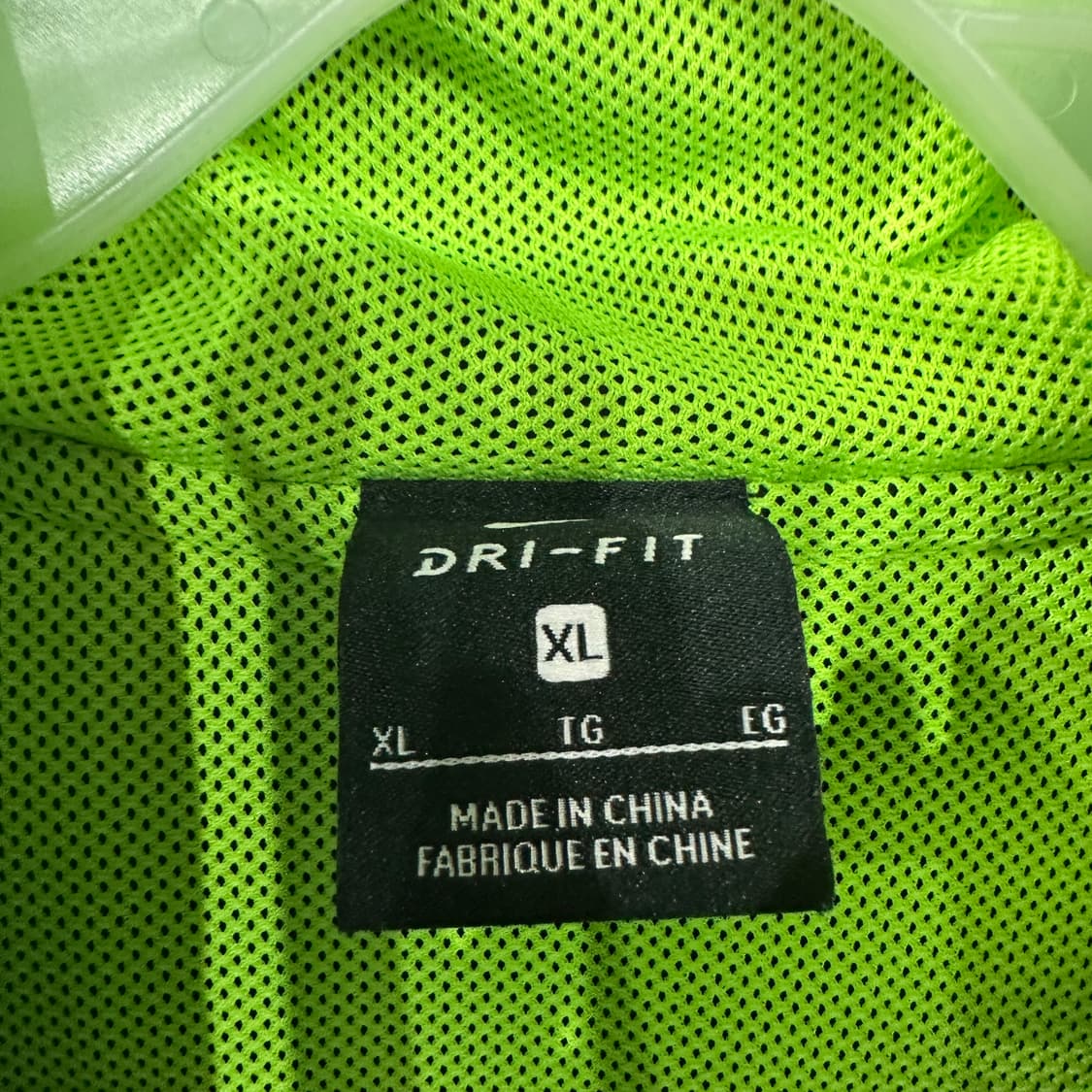 나이키 빅로고 나일론 바람막이 XL 상품이미지3