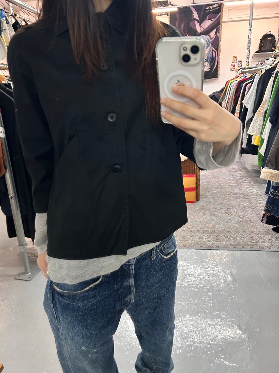 아네스 베 셔츠 자켓 상품이미지5