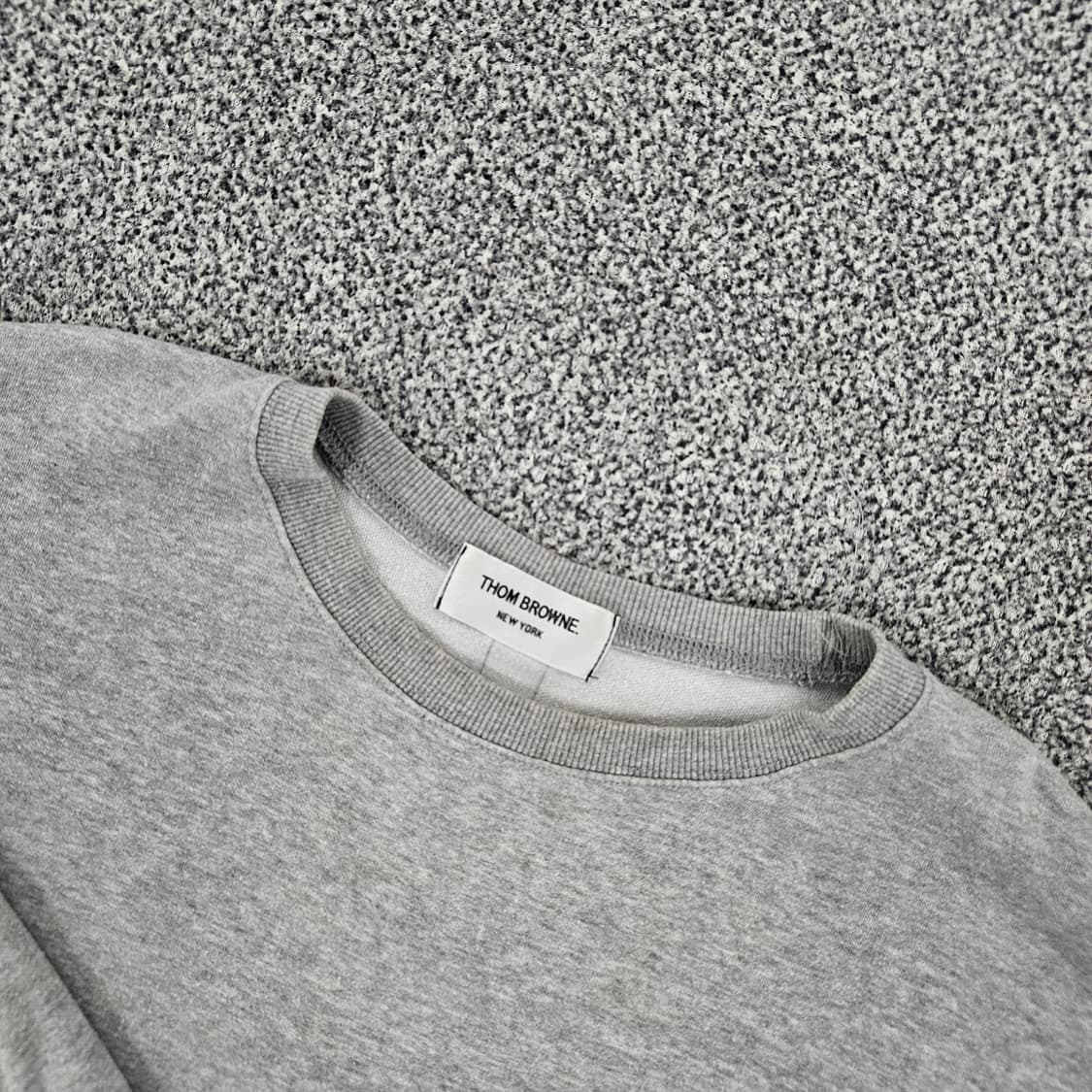 [실측확인] 명품 기모 라운드넥 맨투맨 티셔츠 1104JM3 상품이미지2