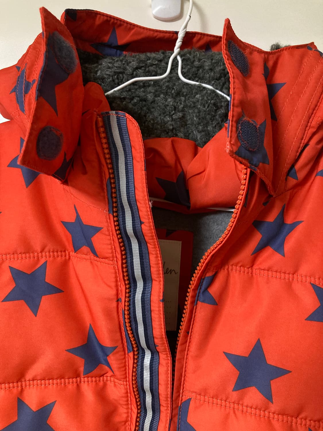 Boden 보덴 레드 스타 패딩 자켓 13-14Y 상품이미지3