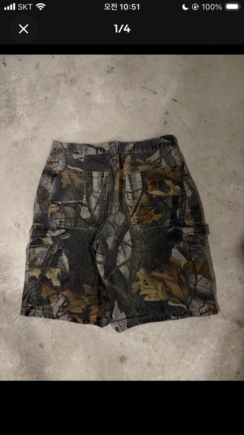 칼하트 리얼트리 쇼츠 상품이미지2