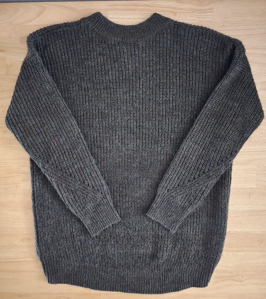 GLOBAL WORK 펄 카키 니트 상품이미지7