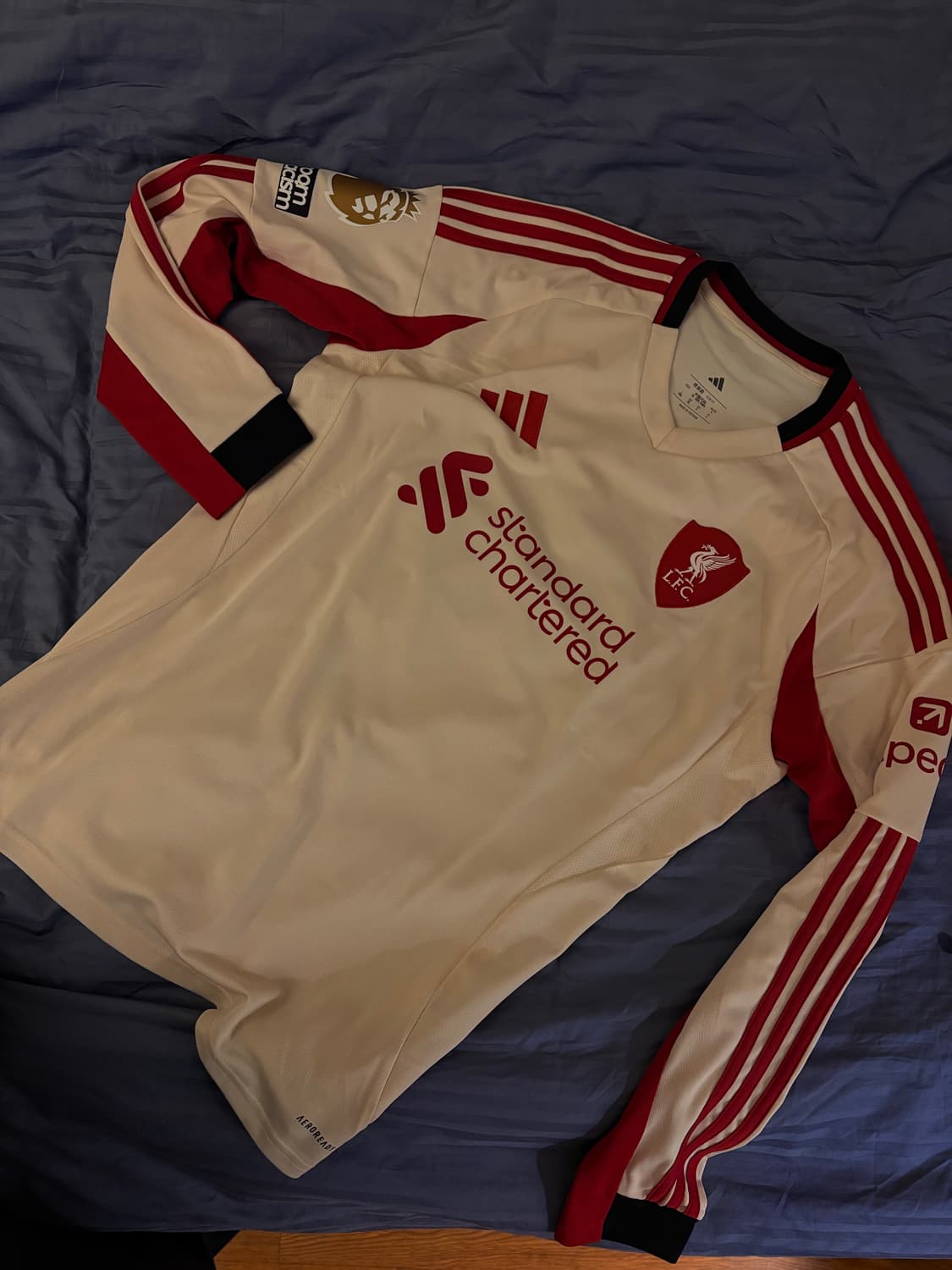 리버풀 25/26 어웨이 긴팔 리그풀패치 XL (이삭) 상품이미지2