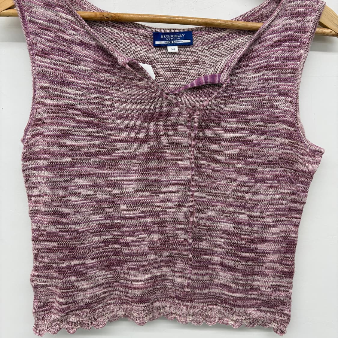 버버리 블루라벨 민소매 니트 여성M 상품이미지2