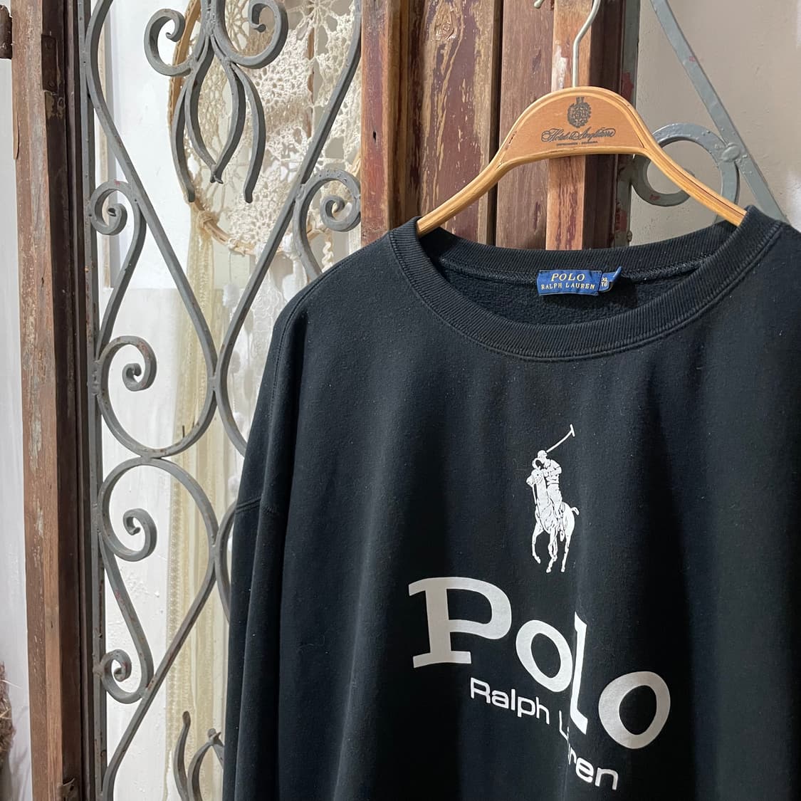 폴로 랄프로렌 로고 맨투맨 상품이미지4