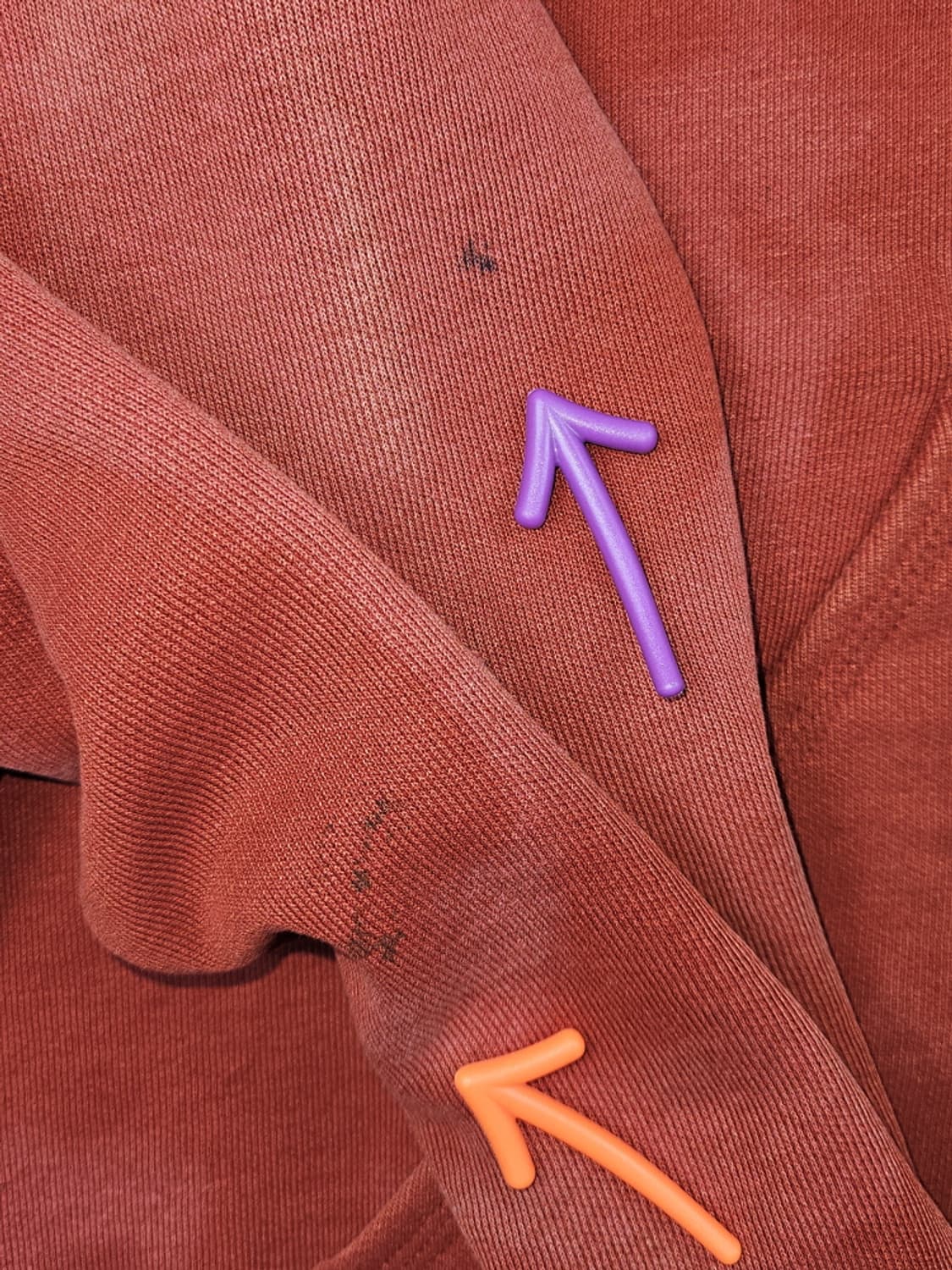 칼하트 다잉 워시드 커스텀 스웻 후드 티셔츠 ( 2XL ) / 10135 상품이미지6