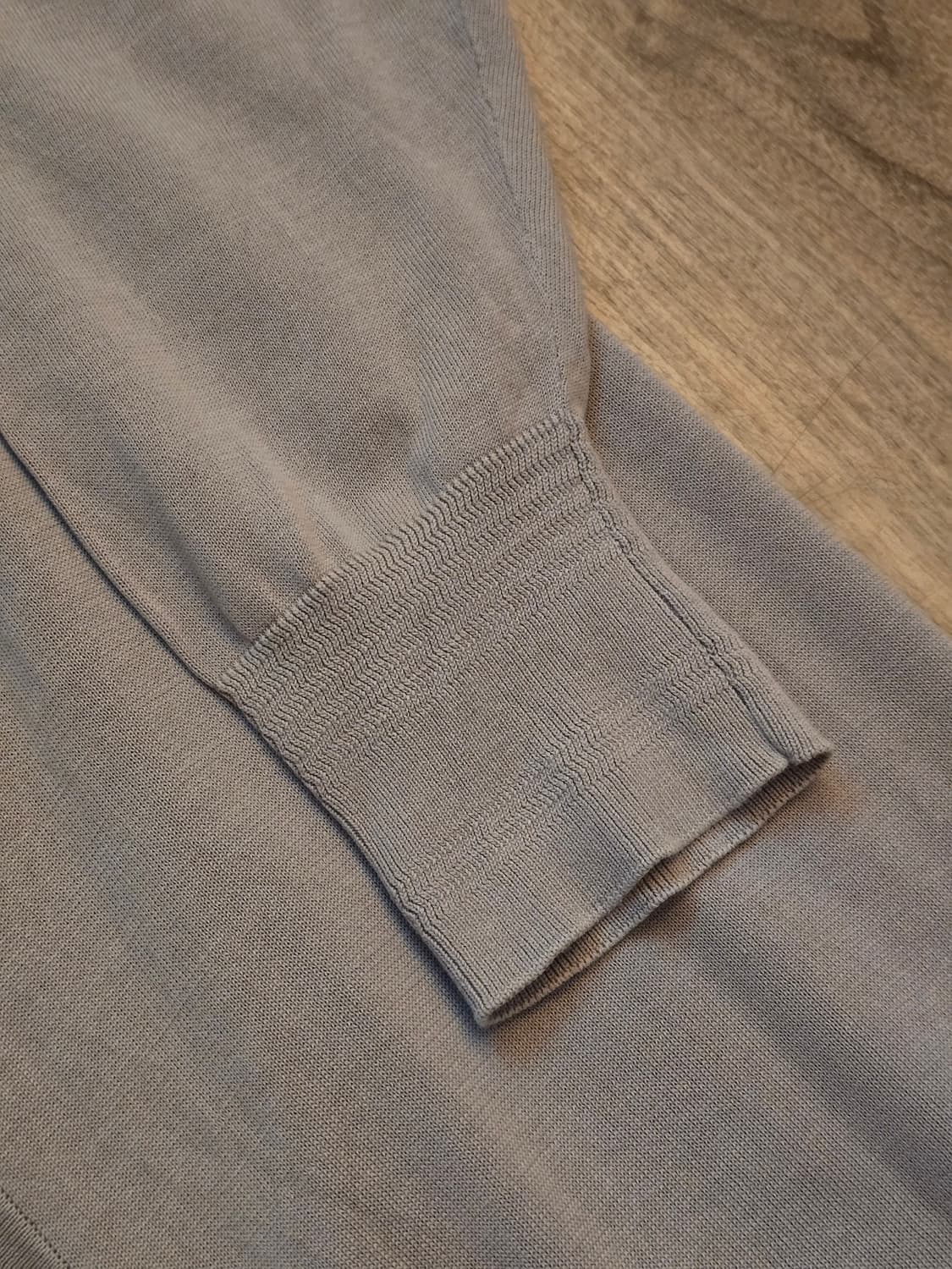 HYKE 하이크 코튼 롱 가디건 베이지 2 상품이미지4