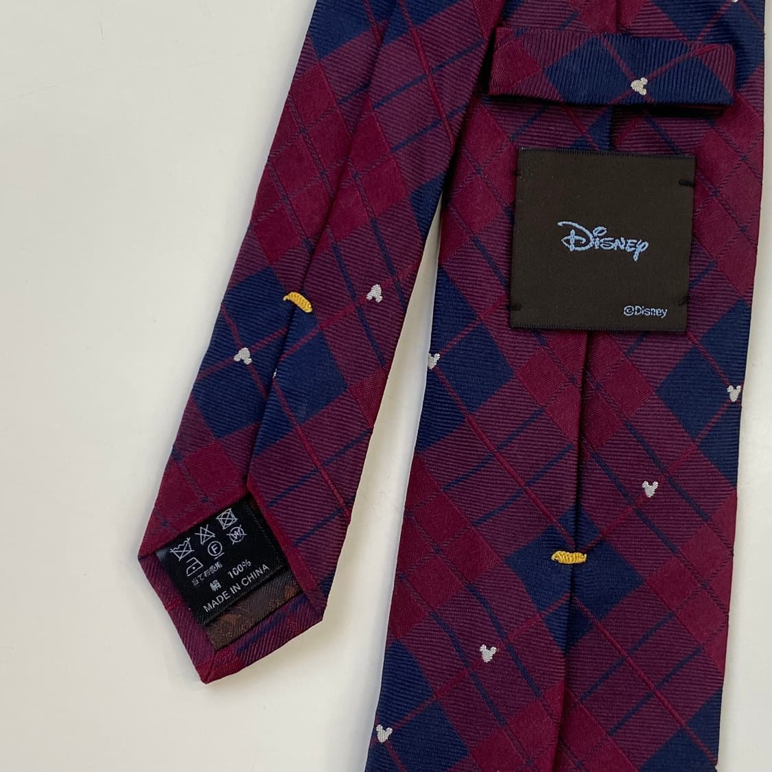 디즈니 캐릭터미키마우스 실크넥타이7.4cm 상품이미지7