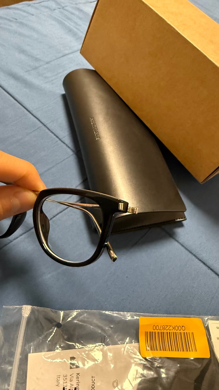 생로랑 차은우 SL753 뿔테안경 상품이미지7