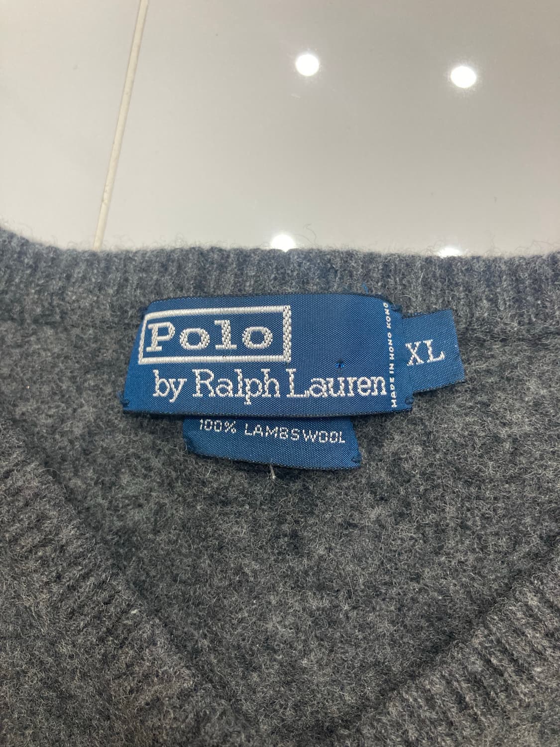 Polo ralph lauren V-neck knit 상품이미지4