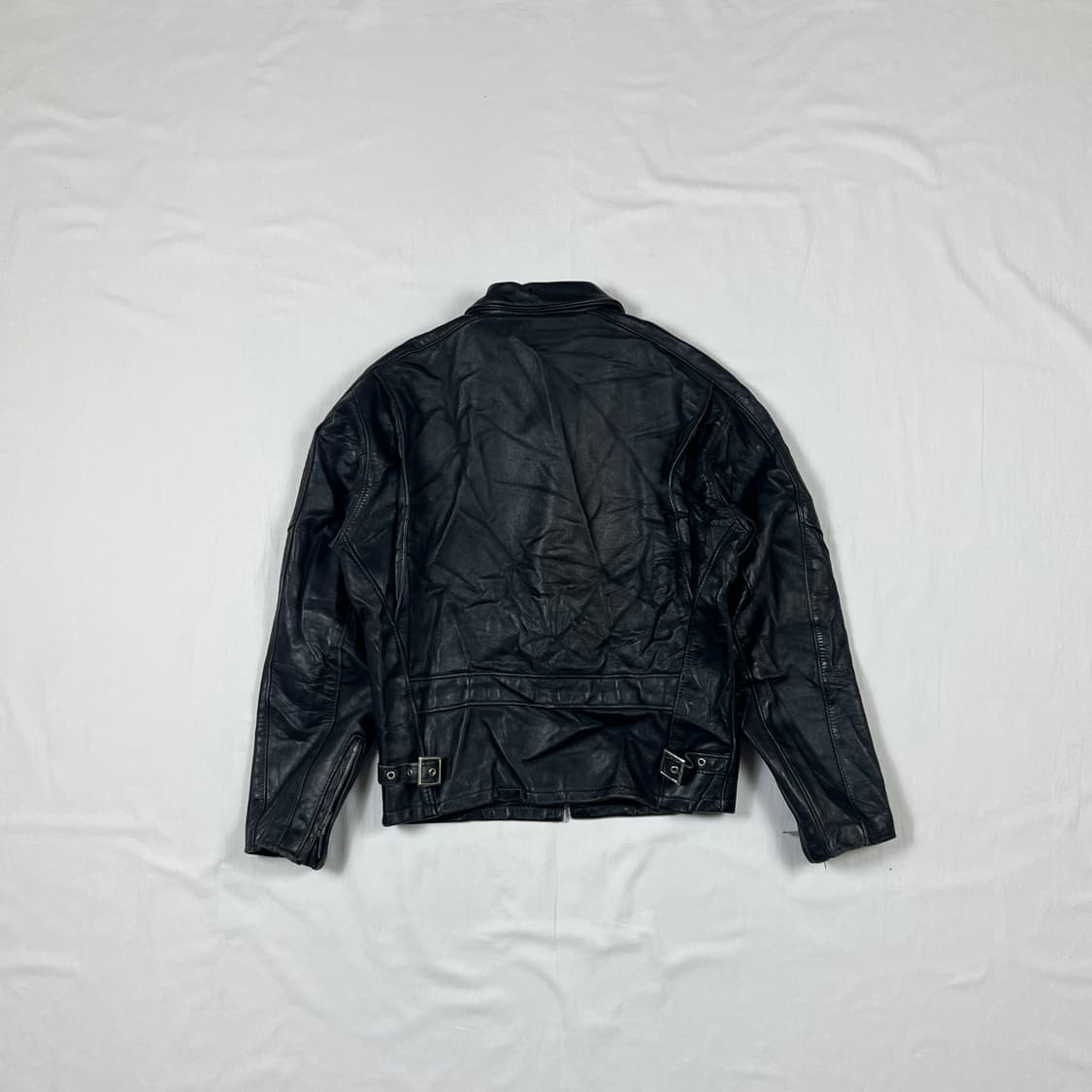 쇼트 schott 싱글 가죽 레더 라이더자켓 상품이미지6