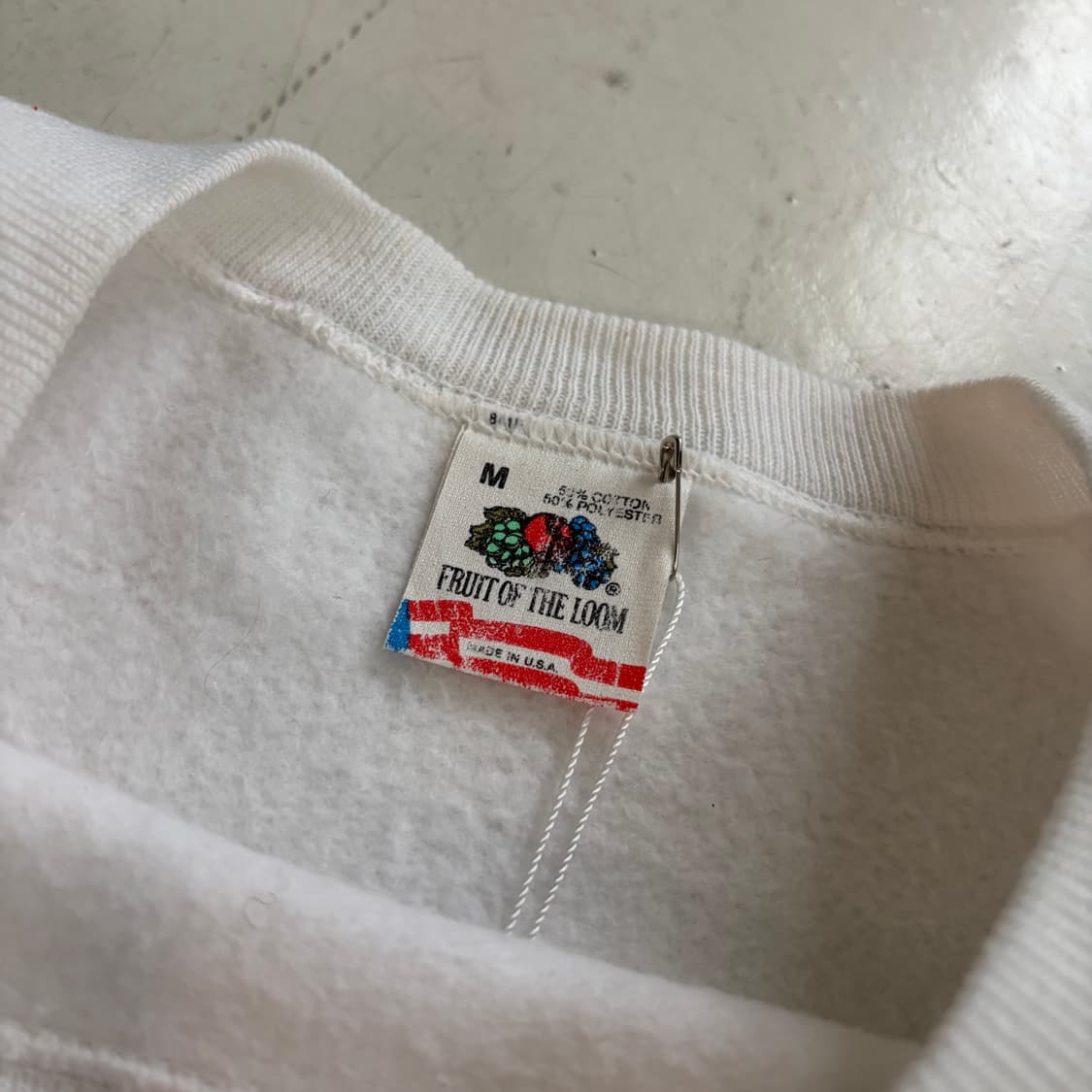 80s USA 슈바이처 스노우바운드 기념 스웻셔츠 M 상품이미지5