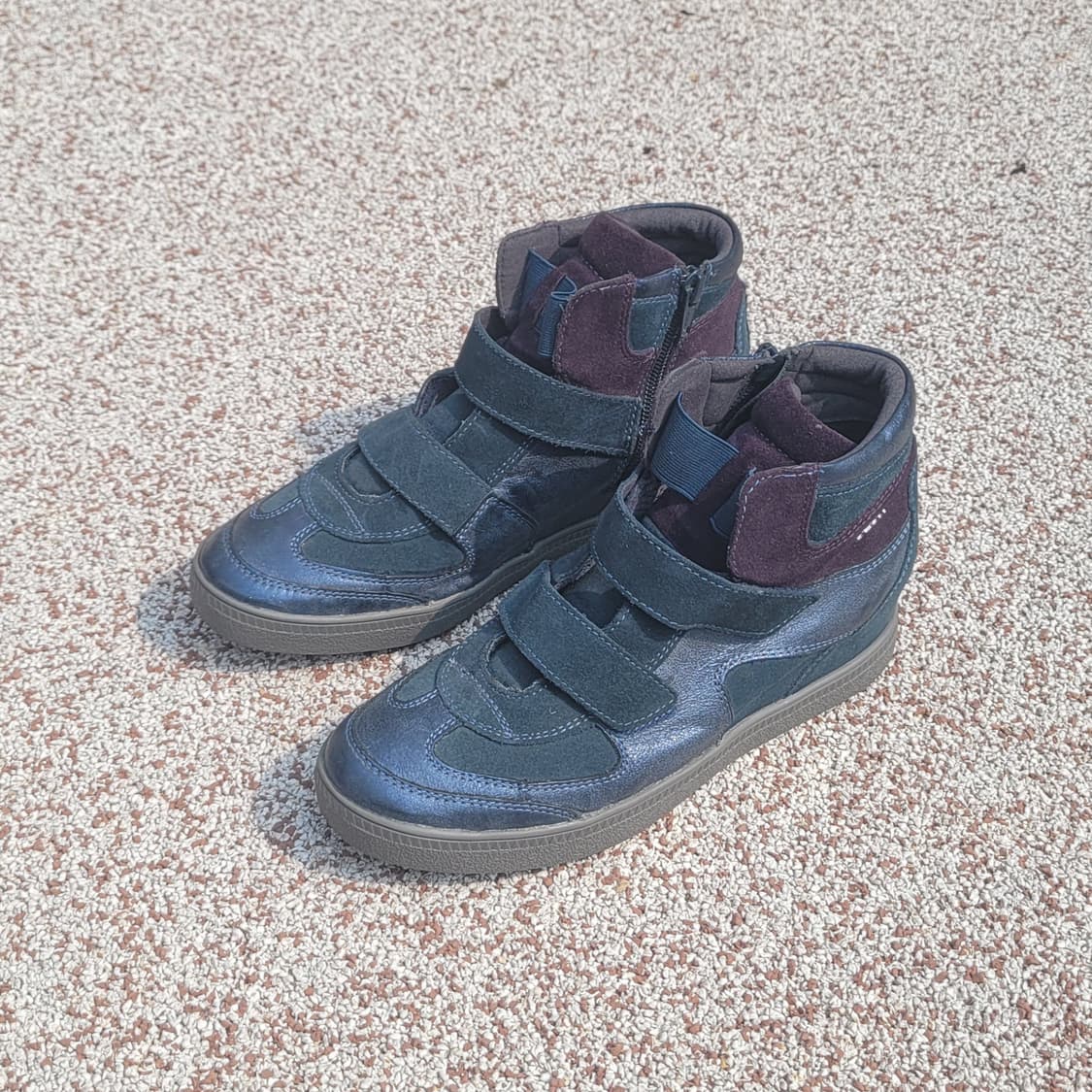 geox 벨크로 하이탑 웨지힐 38 240 상품이미지2