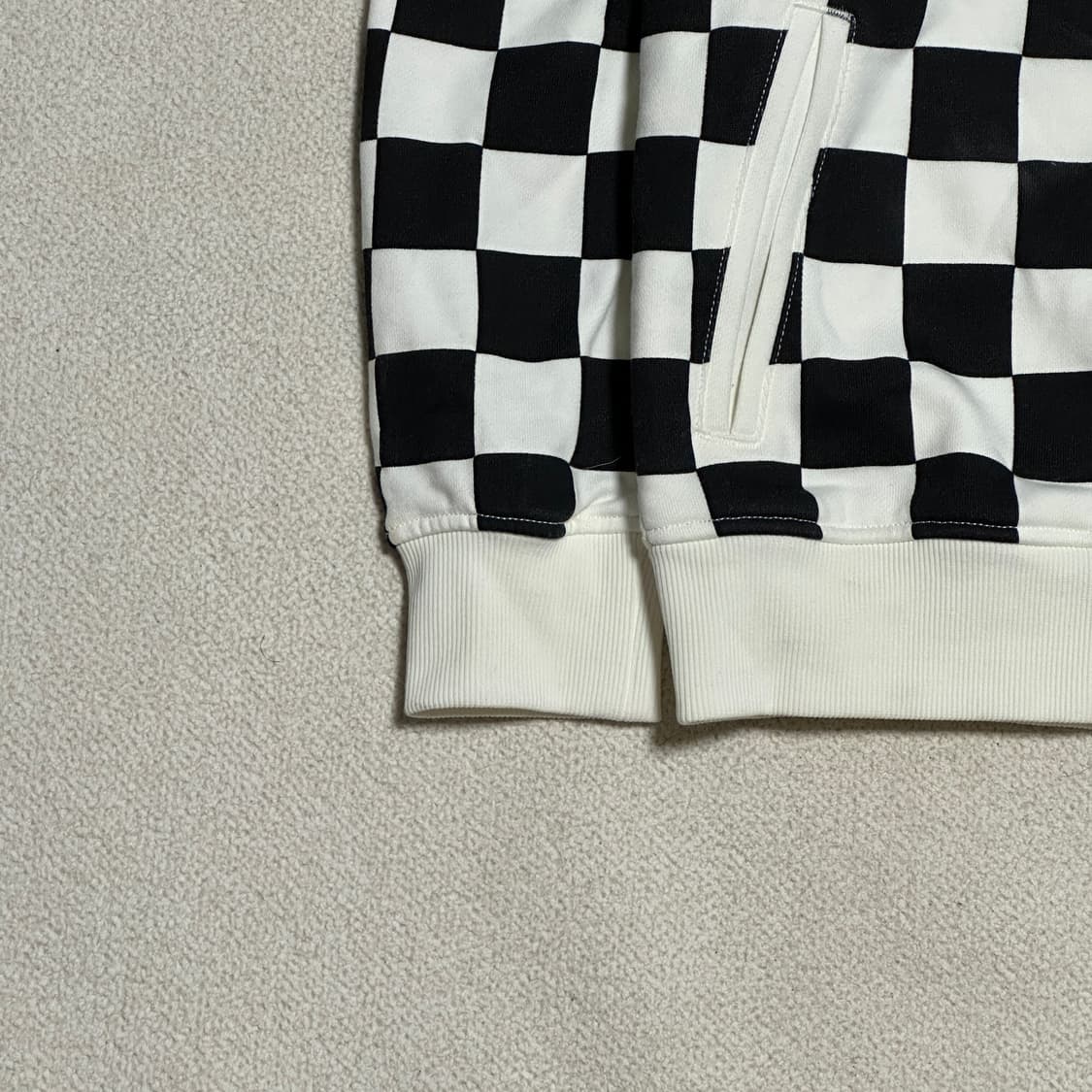 반스 체커보드 후드티 상품이미지4