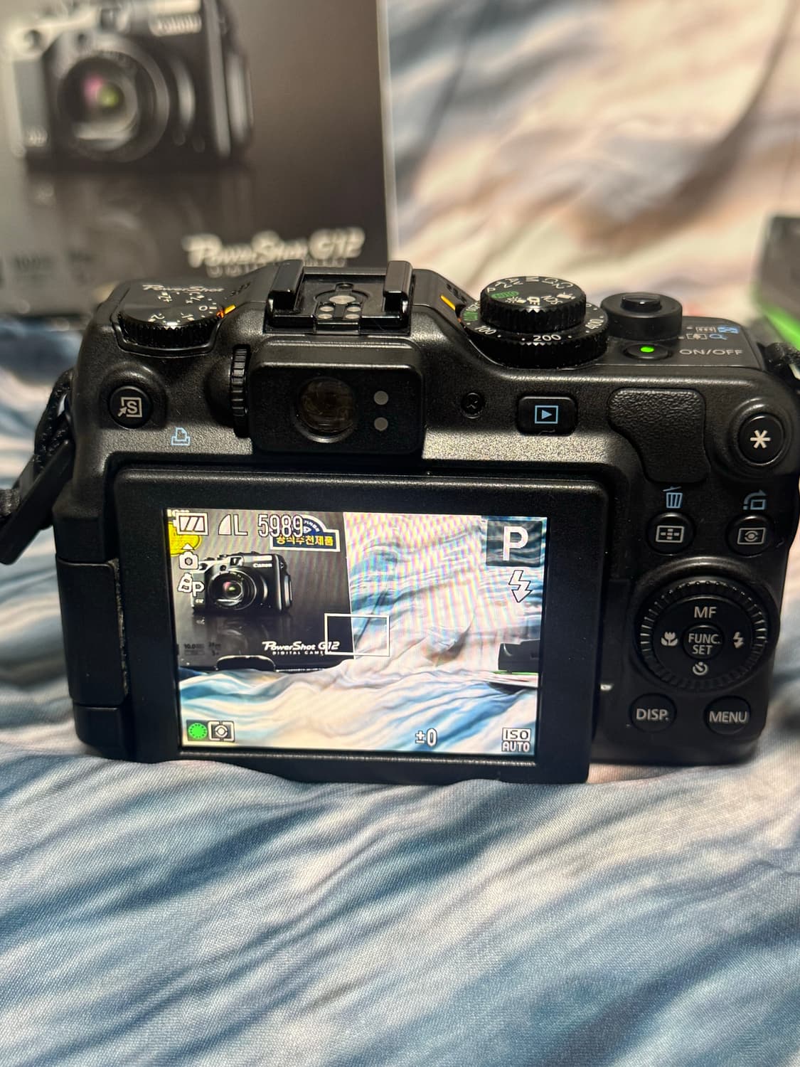 캐논 파워샷 g12 카메라 (powershot g12) / 풀박미품💕✨ 상품이미지7