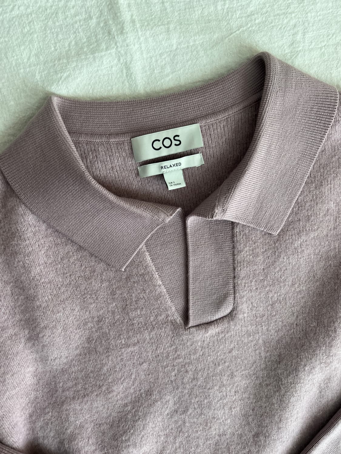 COS(코스)/폴로니트 핑크/S 상품이미지2