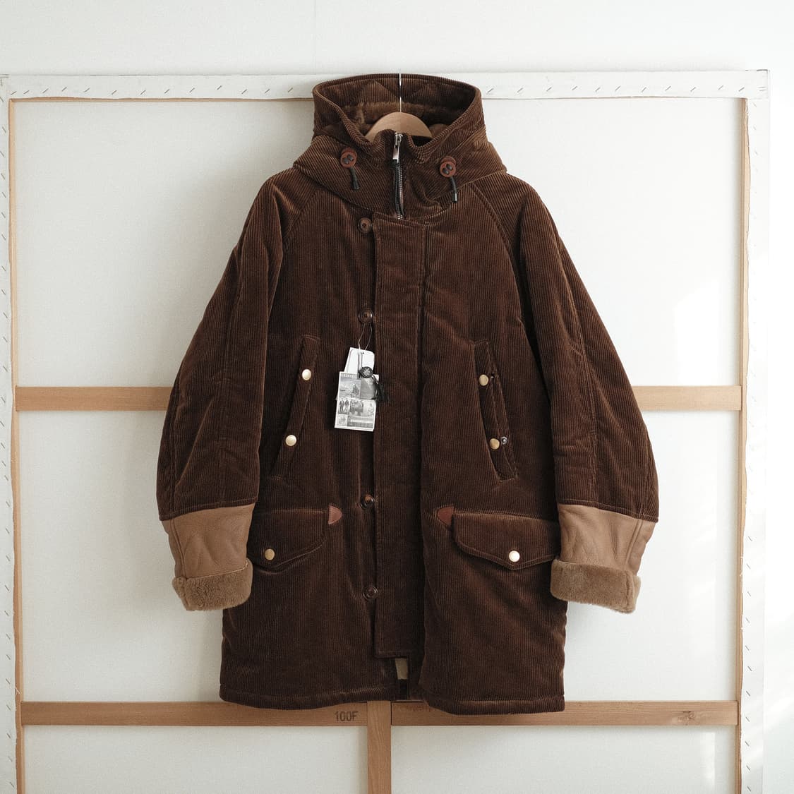그렌펠 래브라도 코듀로이 파카 42(105~)사이즈 브라운 상품이미지4