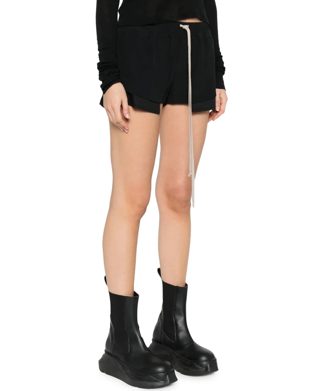 [42]릭오웬스 26ss Fog 복서 쇼츠/블랙 실크 상품이미지4