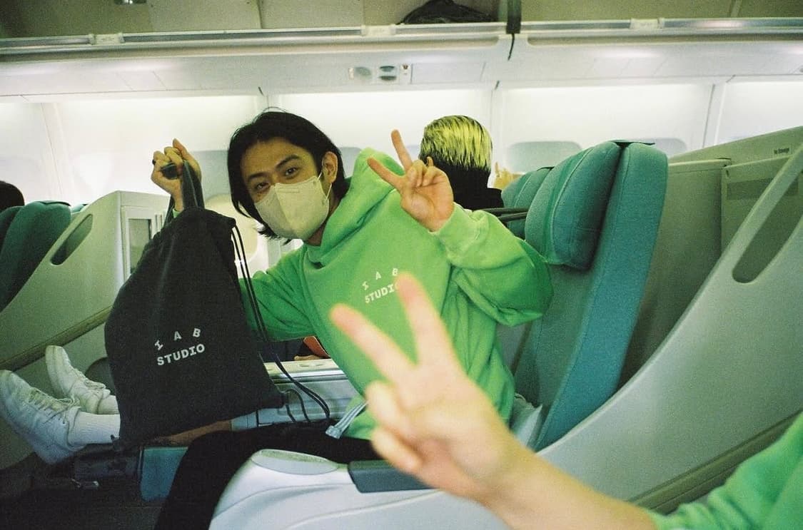 아이앱 스튜디오 피그먼트 후드 애플 그린 M 상품이미지1