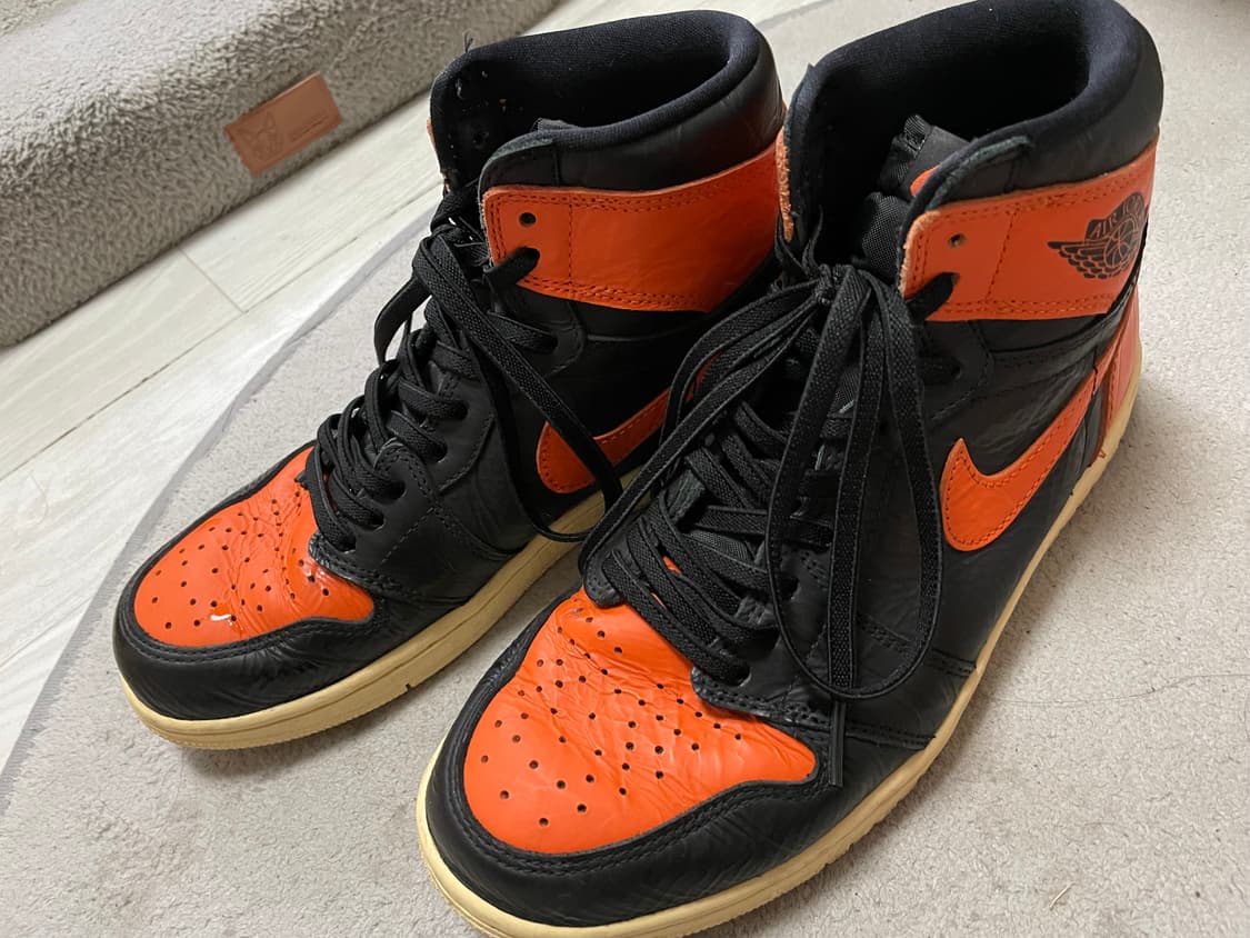 조던1 하이 백보드 3.0 무광 커스텀 260 상품이미지1