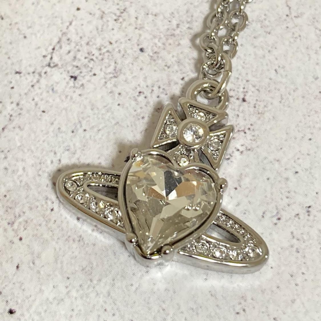 Vivienne Westwood heart necklace 상품이미지2