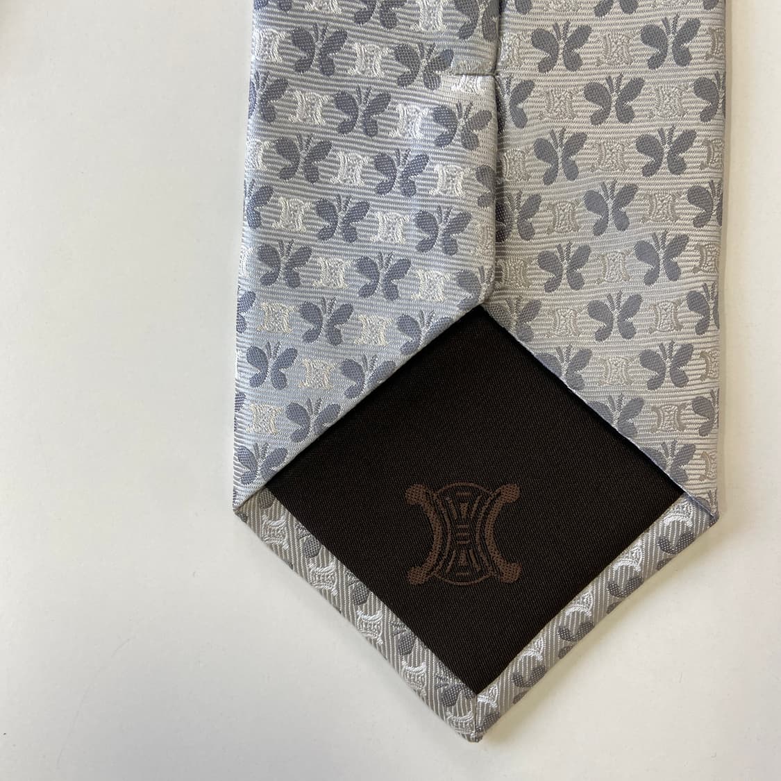 셀린느(celine) 신형라벨 명품 정품 모노그램 넥타이 상품이미지8