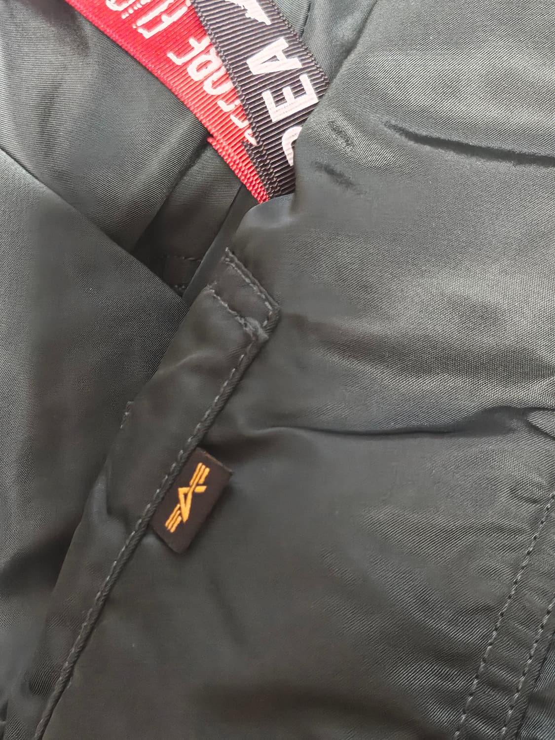 알파인더스트리 리버시블 ma1 봄버 자켓 M 상품이미지4