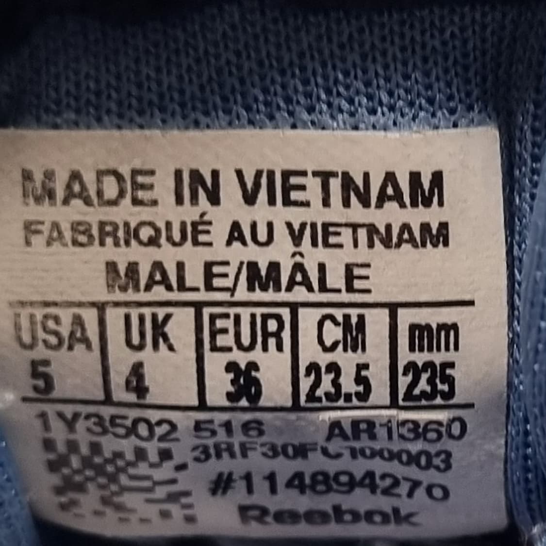 리복 여성운동화235  상품이미지6