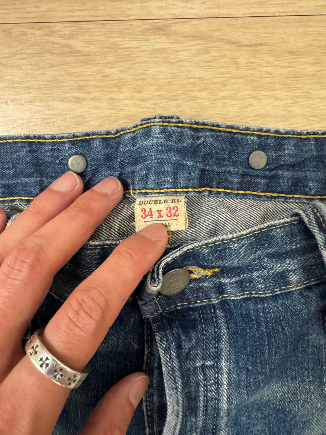 RRL 더블알엘 브레이튼 디스트레스드진 W34 L32 상품이미지3