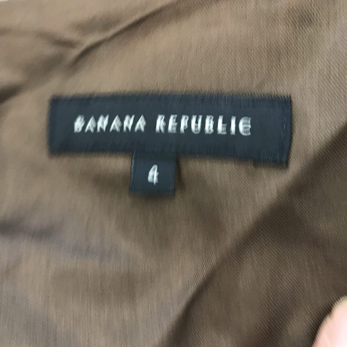 바나나리퍼블릭 브라운 린넨자켓 [여성55] 상품이미지4