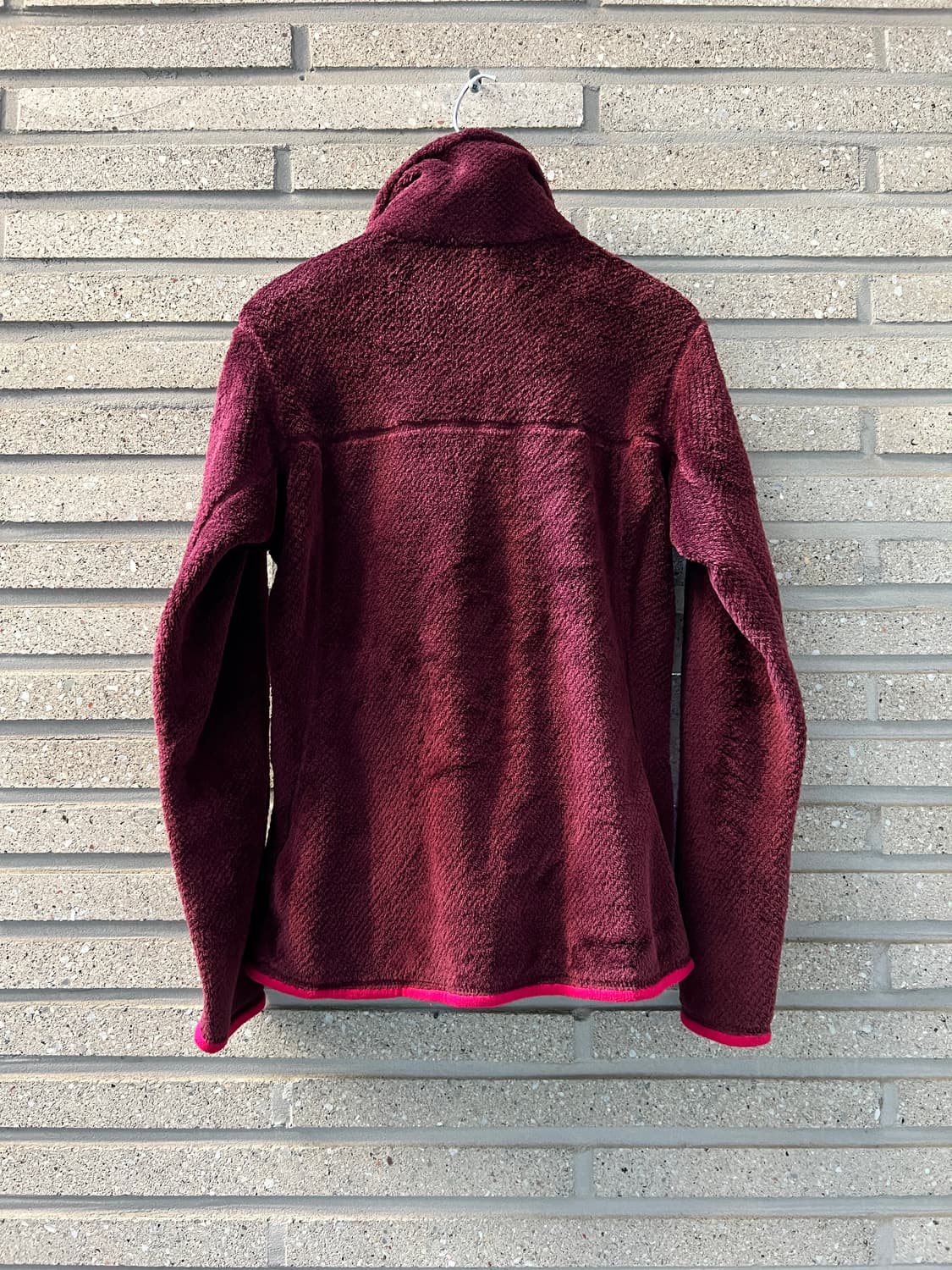 [XS]파타고니아 우먼스 신칠라 버건디 알파카 플리스 상품이미지7