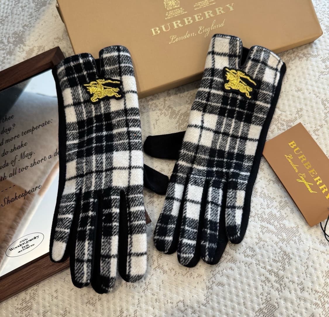 버버리 장갑 가을 겨울 보온 클래식 심플
 상품이미지5