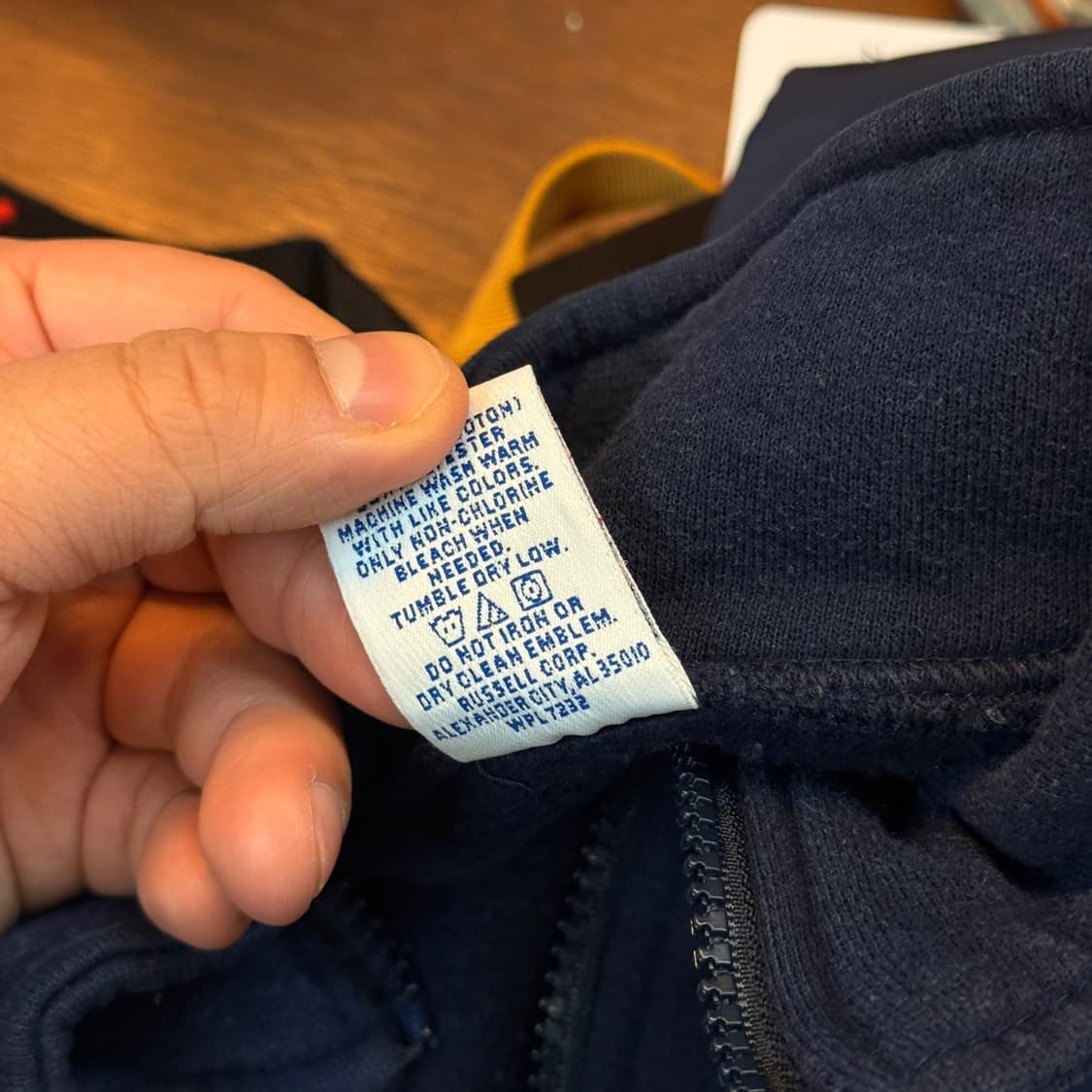 00S 러셀 아노락 반집업 스웻셔츠 상품이미지7