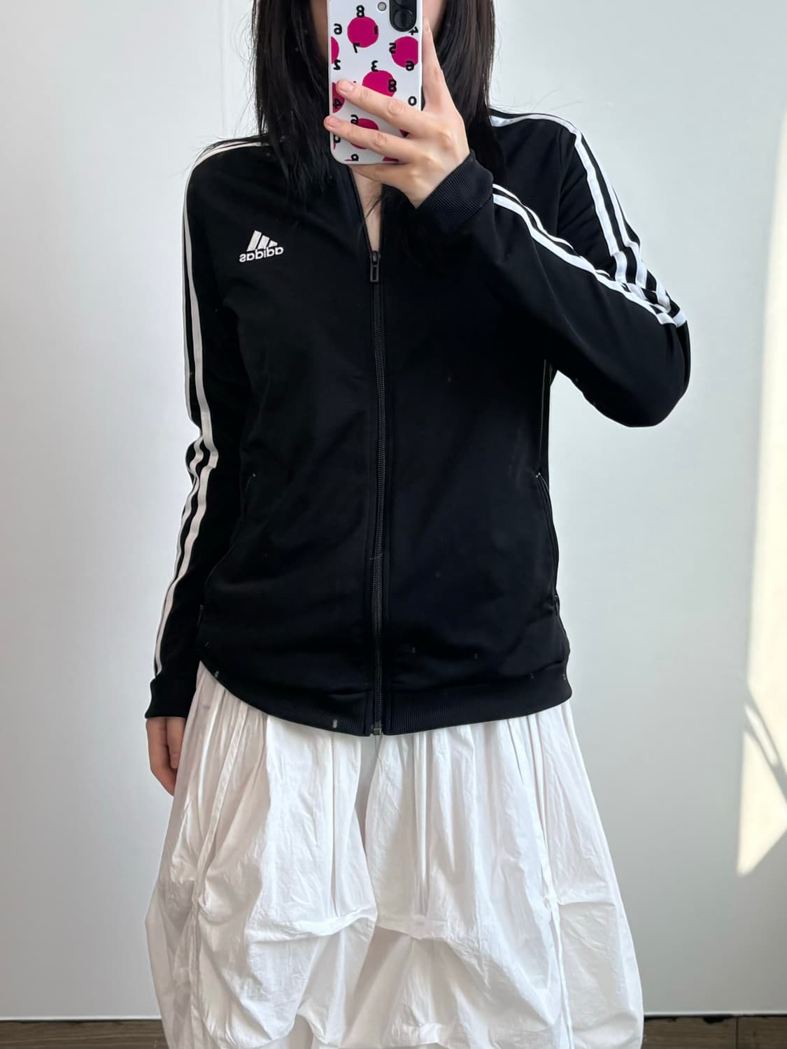 아디다스 블랙 트랙탑 져지 상품이미지1