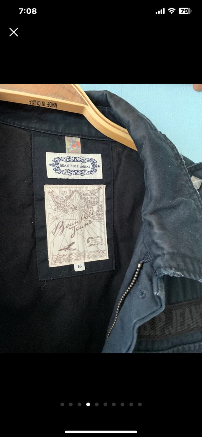 빈폴 야상 (두꺼운) 검정. 자켓 상품이미지4