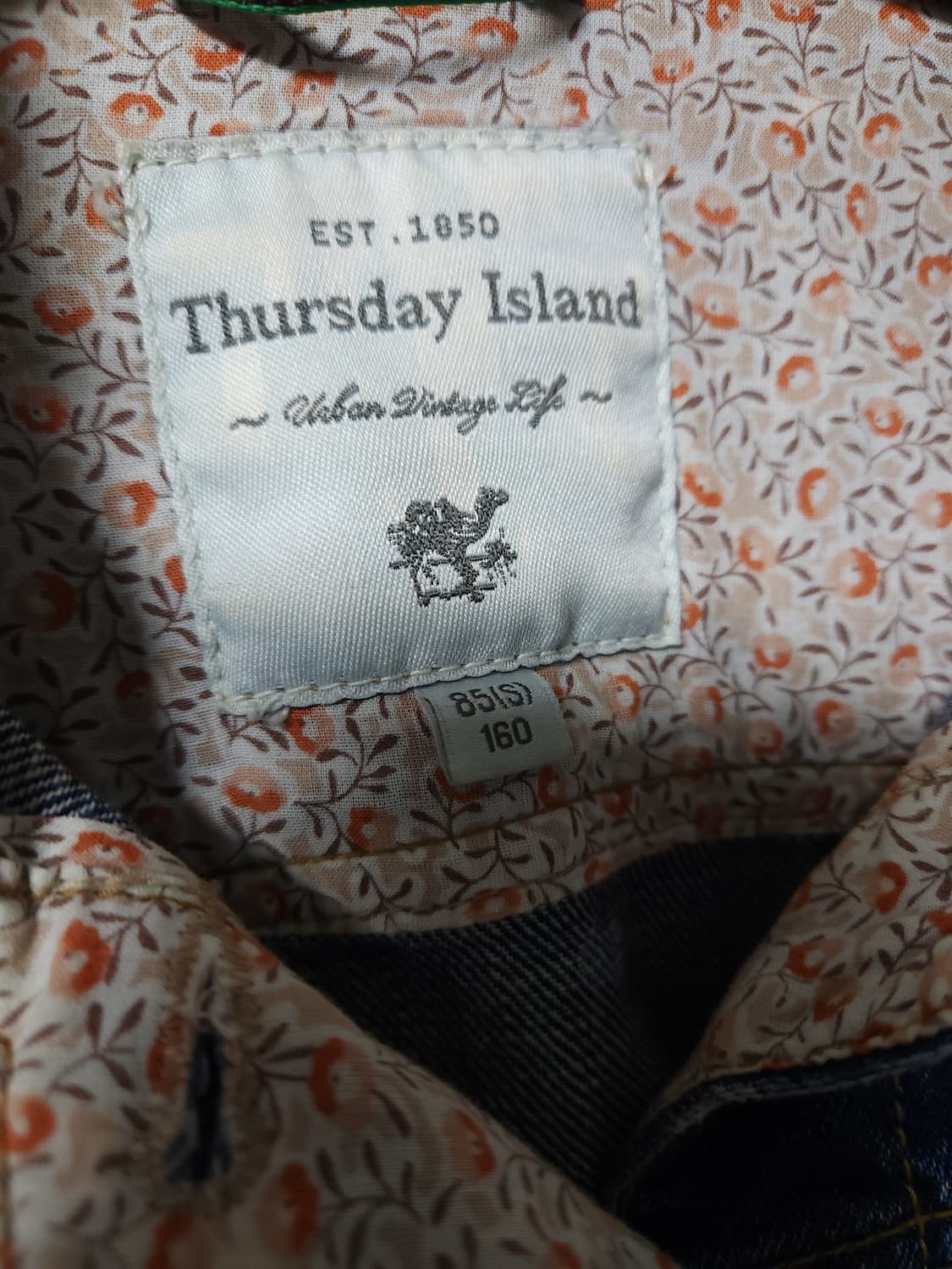 써스데이아일랜드 여성 청자켓 데님 자켓 상품이미지5