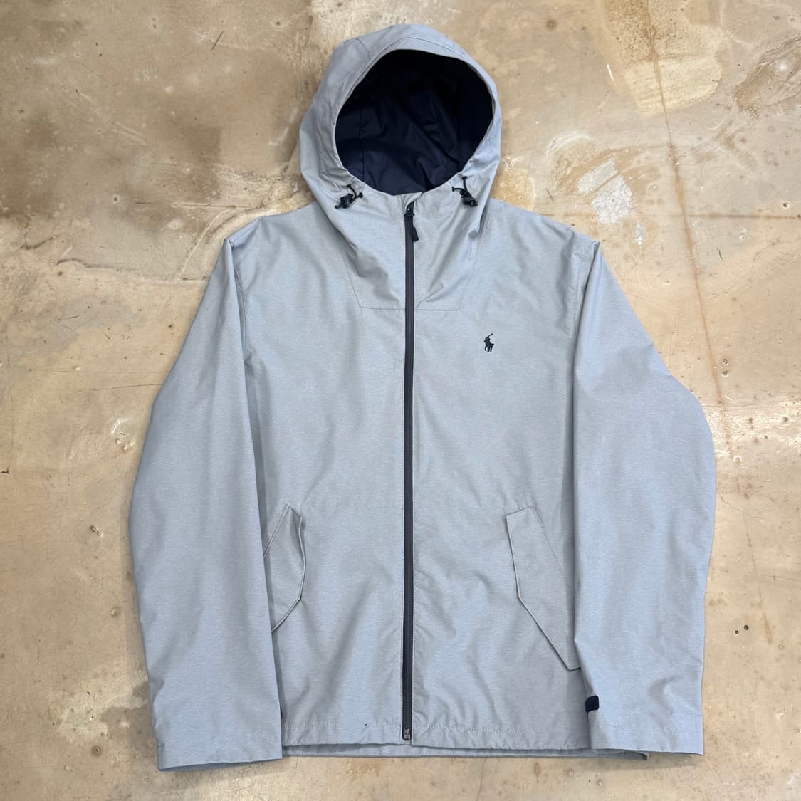 M 폴로랄프로렌 그레이 후드 바람막이 상품이미지2