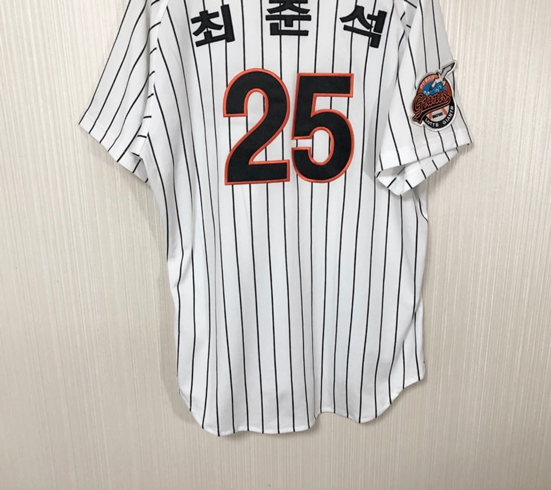 KBO 롯데자이언츠 올드 홈유니폼/져지 100 #25 최준석 상품이미지10