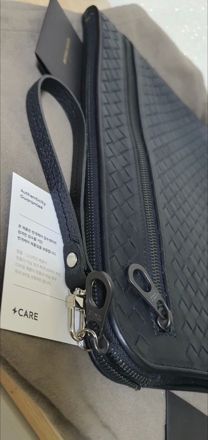 보테가베네타 클러치/클러치백 투지퍼 새상품급 정품(감정서O) 상품이미지4
