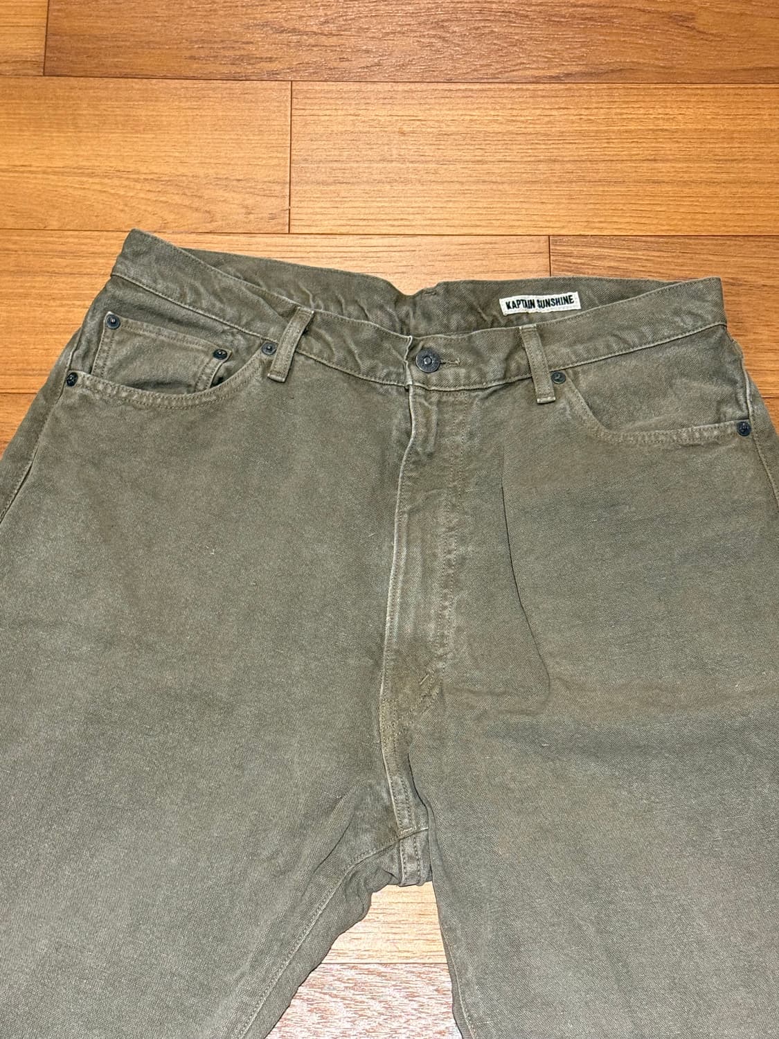 캡틴선샤인 컬러데님팬츠 판매 상품이미지4