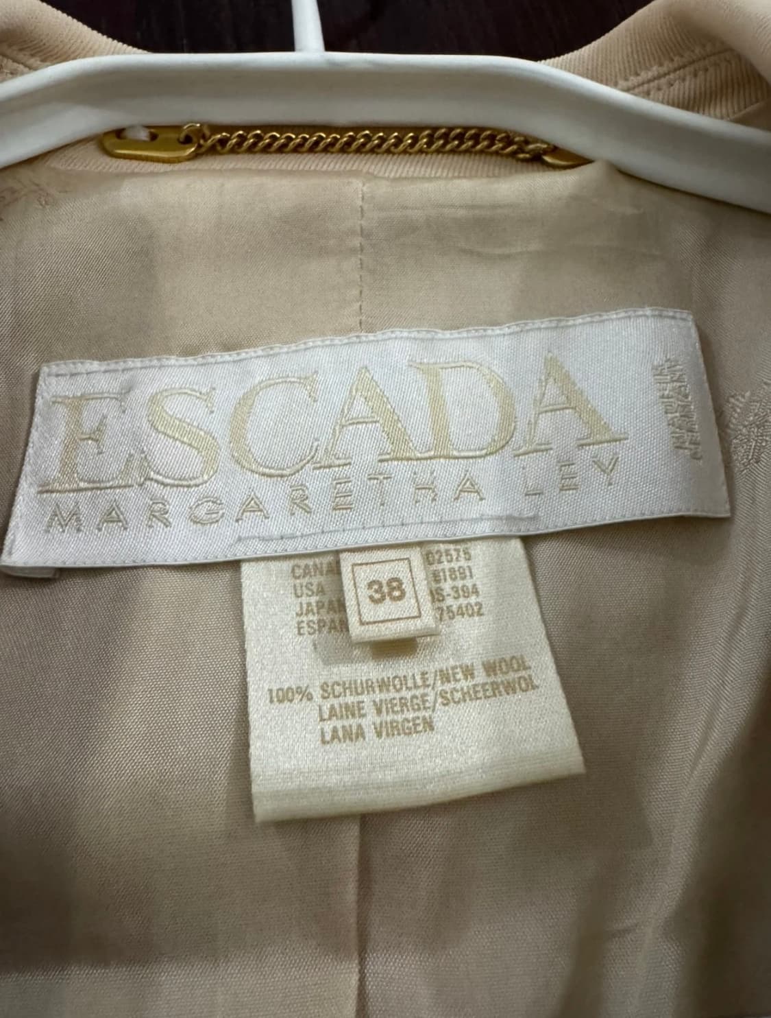 ESCADA 에스까다 정장 셋업 스커트 투피스 상품이미지3