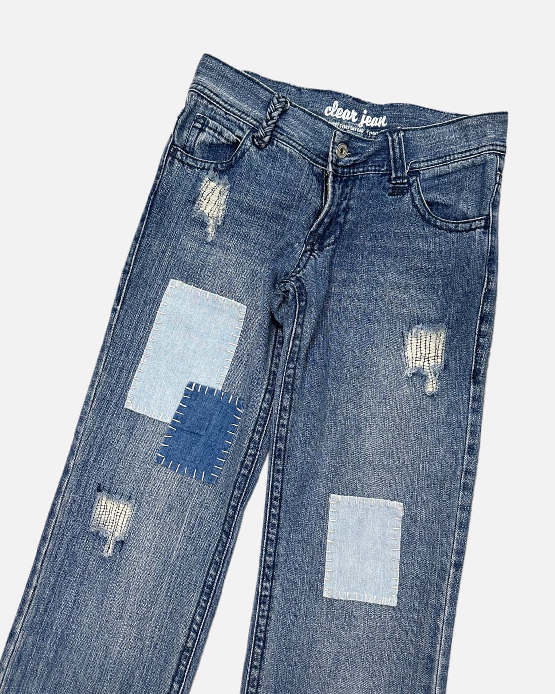 vintage damage patch jean 상품이미지2