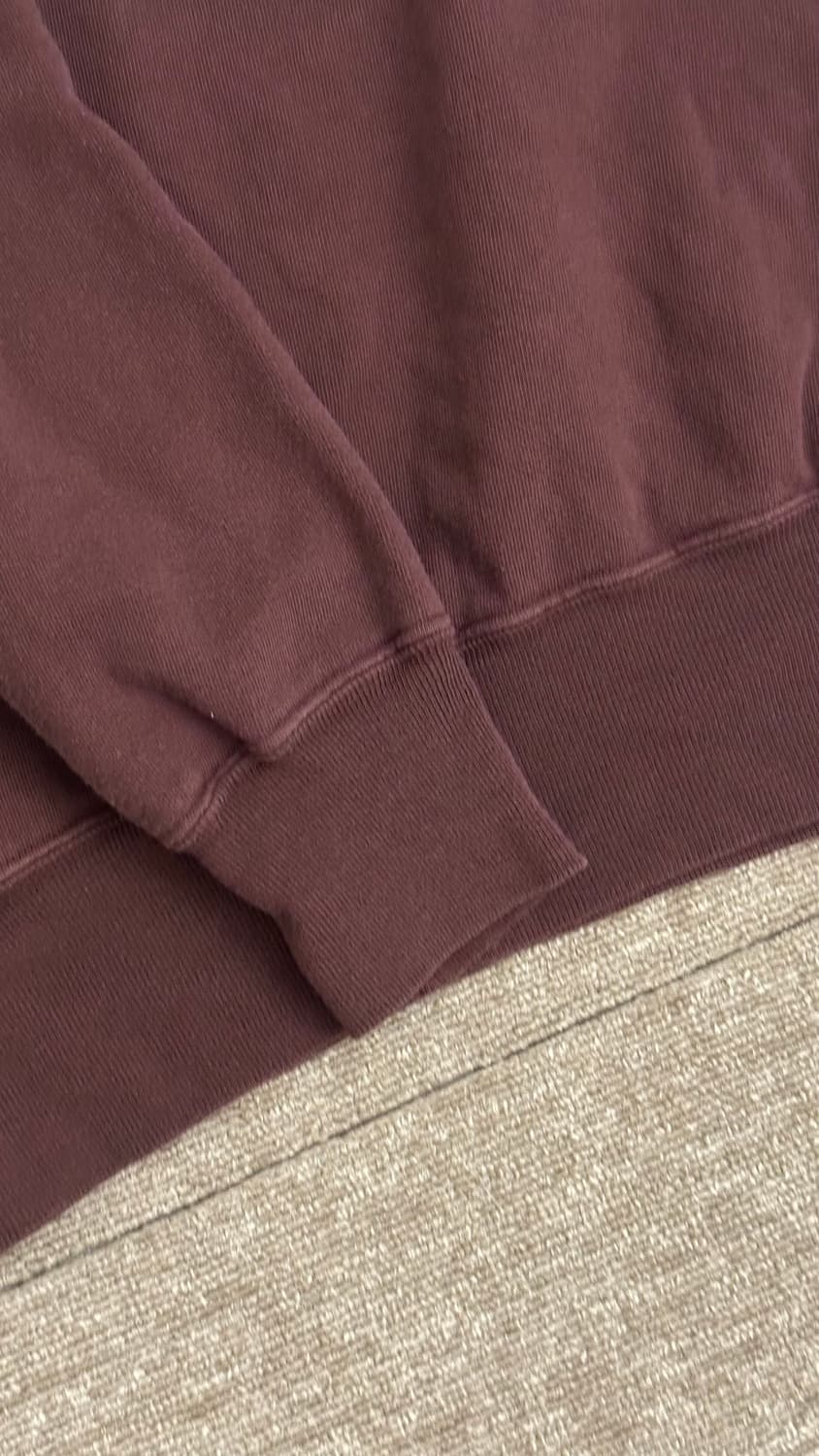 아프레쎄 빈티지 스웻 버건디 3 상품이미지3