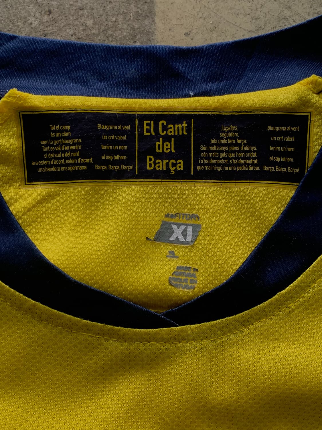 2008/09 나이키 FC바르셀로나 어웨이 풋볼 셔츠 상품이미지4